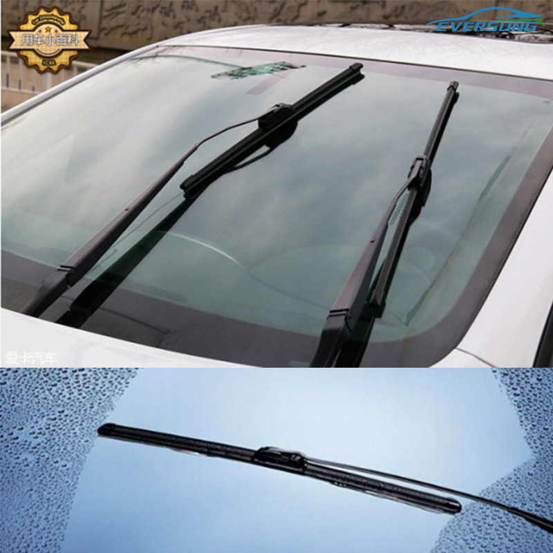 Front Boneless Silent Car Windscreen Wiper Blades 650mm For VW Touran 2009-2015