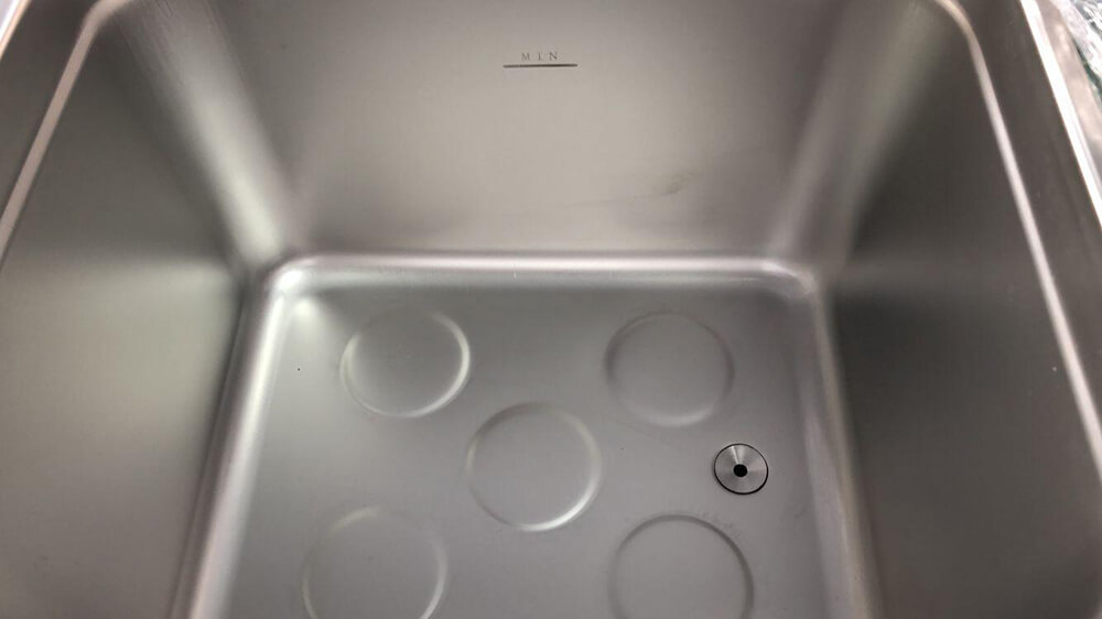 ultrasonic cleaner detail