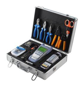 China SM MM OM3 Fiber Optic Tool Kits With Fiber Cleaver wholesale