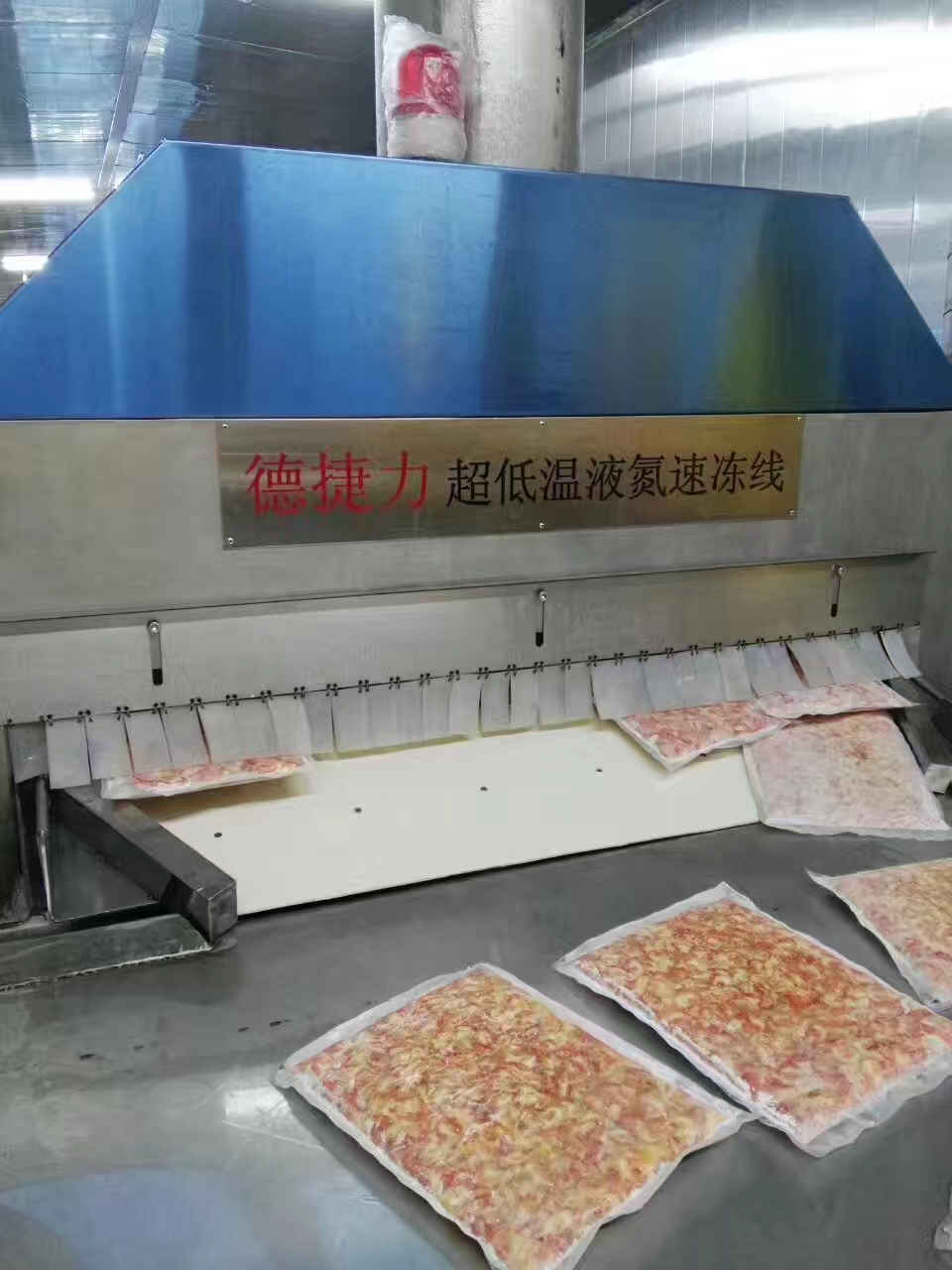 ODM Iqf Machine For Fruits Vegetables Freezer Fresa Strawberry Cooling Quick Freezing Tunnel