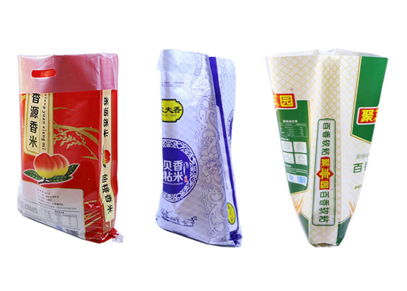 Eco Friendly Polypropylene Sugar Packaging Bags Single Folded Bopp Printing