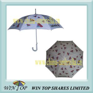 China Aluminum Auto Straight Umbrella with Logo Printing(WT5038) wholesale