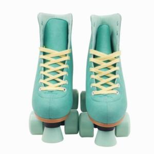 China Classic Cowhide Quad Roller Skates Patines For Girls Women wholesale