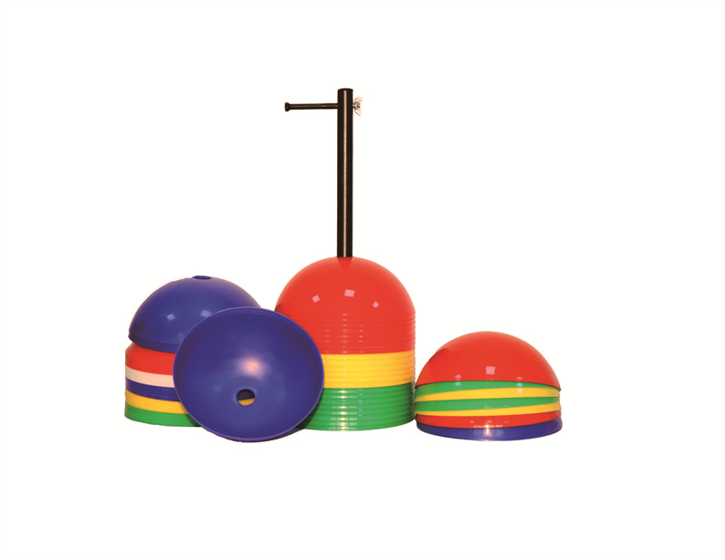 Customized Size Football Training Products Agility Soccer Cones and Holder for Drills