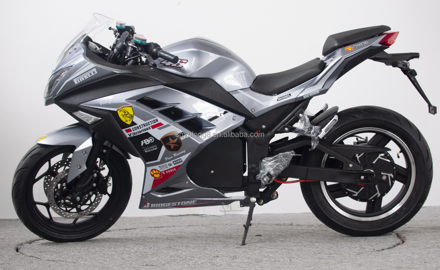 Newest Design 72V High Power Electric Off-Road Sports Motorcycle for Street Racing