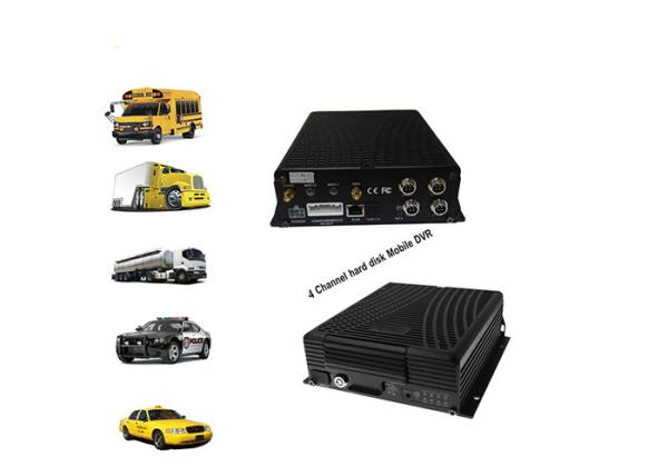Real Time Monitoring 4CH 720P 4G Car DVR