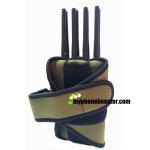5.5W 2G+3G+4G+WIFI+GPS Pocket Cell Phone Blocker Jammer With Nylon Case Jamming