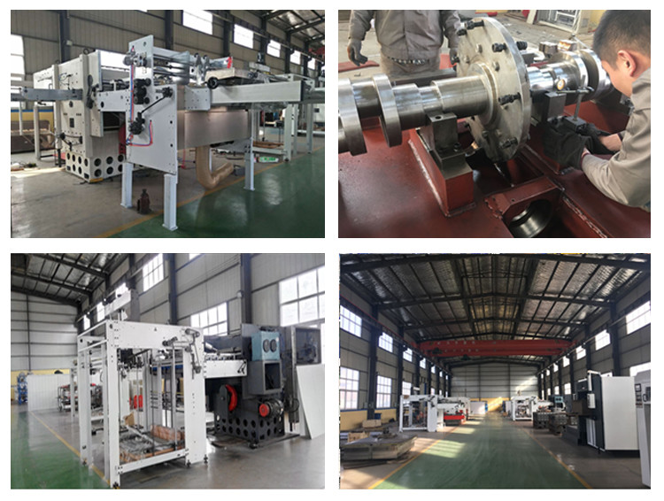 4200S/H Carton Box Die Cutting Machine For Corrugated Boxes PLC Control 33.7KW