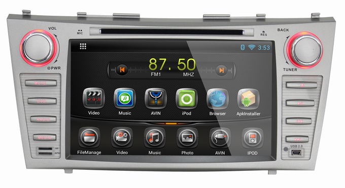 Ouchuangbo Auto GPS Navigation for Toyota Camry 2007-2011 Android 4.2 Radio Stereo iPod BT DVD Player OCB-8811B