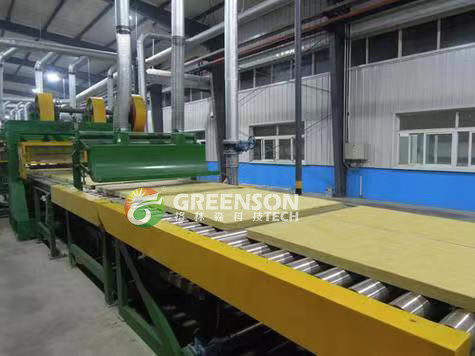 Effective Automated Mineral Wool Board Production Line