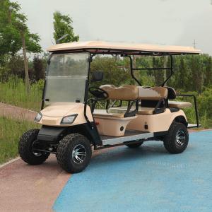 China Electric Street Legal 6 Passenger Golf Cart With Solar Panel 1000kg Load wholesale