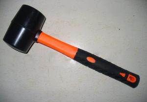 China soft face hammer,black rubber hammer wholesale