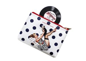 China Cartoon Travel Toiletry Bag / PU Leather Ladies Clutch Bag Silk Printed wholesale