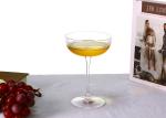 Bar Lead Free Crystal Champagne Glasses , Long Stem 5 Ounce Wine Glass