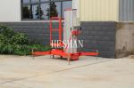 AC Powered Single Mast Lift Aluminum Alloy Hydraulic Lifting Platform