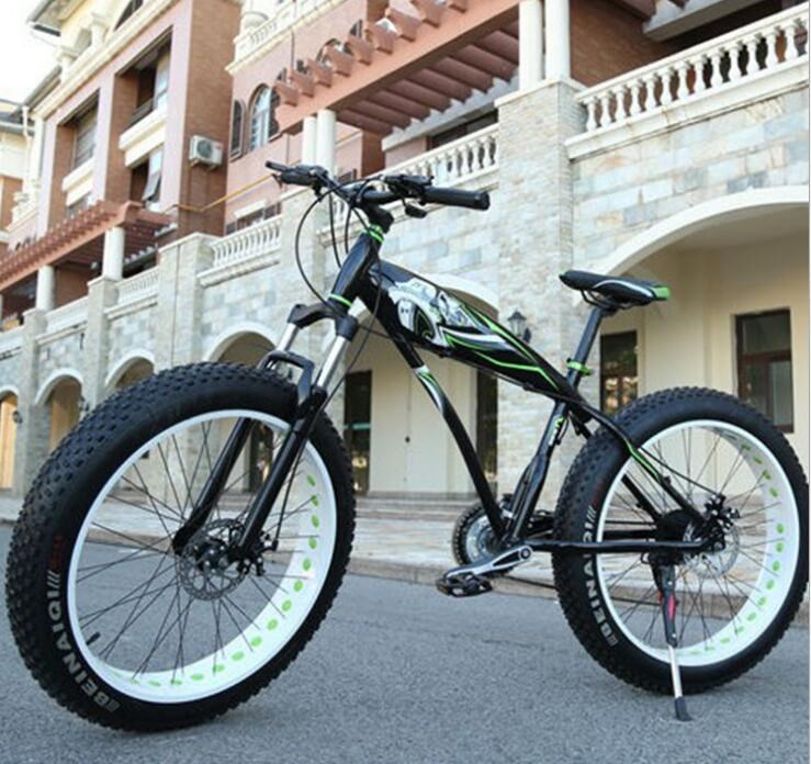 21 Speed Mens Aluminum Electric Snow Bicycle