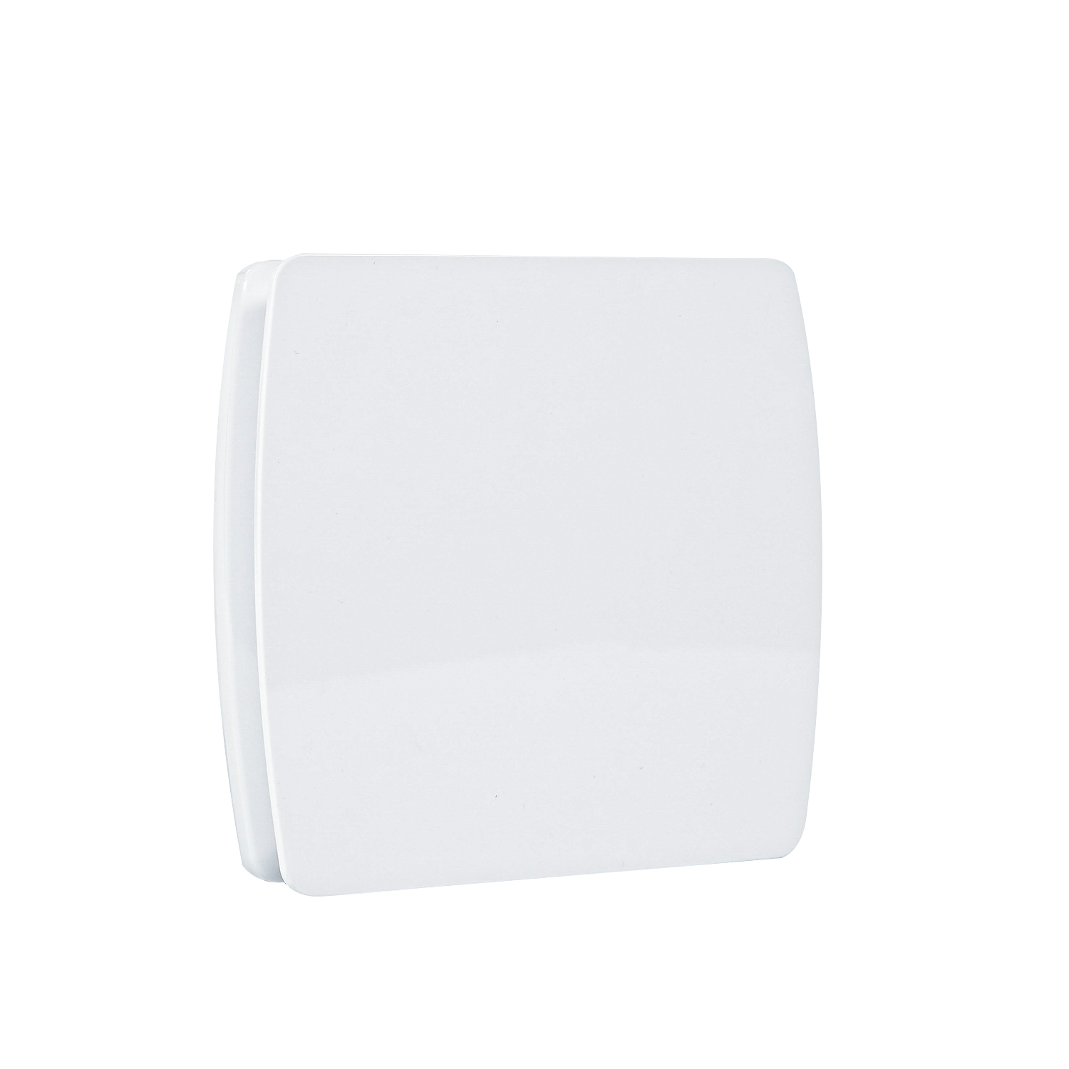 Ultra Quiet 4 Inch Customization Bathroom Ventilating Fan With LED Light In White