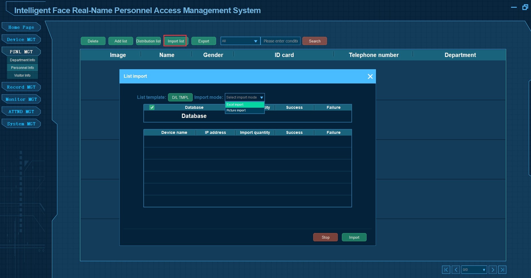 B2002FR SQLlite Attendance Tracking Software