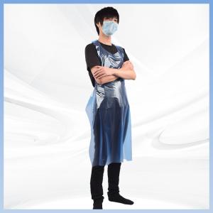 China Individual Packaging Adult Disposable Plastic Aprons 71cm*116cm wholesale