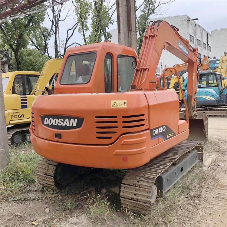Original Hydraulic Pump 8 Ton Used Doosan DH80 Excavator in Good Condition from Korea