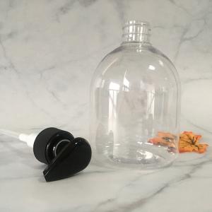 China Round PETG Shampoo Pump Bottle 118mm for Cosmetics wholesale