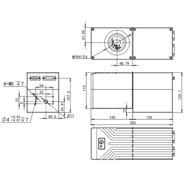 1064nm Galvo Scanner Head , Laser Engraving Head