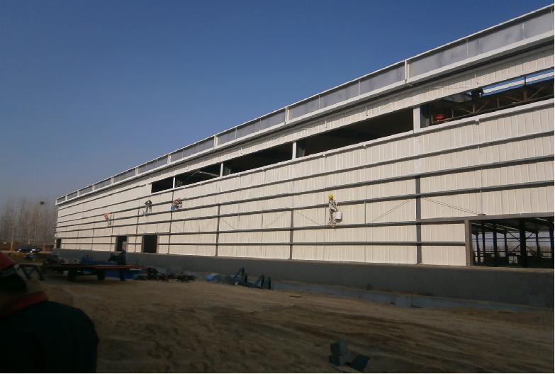 H Beam Pre Engineering Steel Building Steel Structure Industrial Warehouse Construction