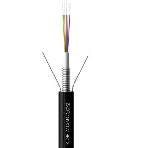 China 6-8MM PSP GYXTW 8F 12F Direct Burial Fiber Optic Cable wholesale