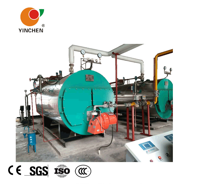 Industrial 10 Ton Steam Boiler High Efficiency Natural Gas Boiler Low Power Consumption