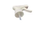 Small 28/410 Plastic Bottle Parts White Trigger Sprayer Sterilizing Water Nozzle