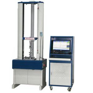 Computer Controlled Elongation Tensile Test , High Accuracy Rubber Tensile Test