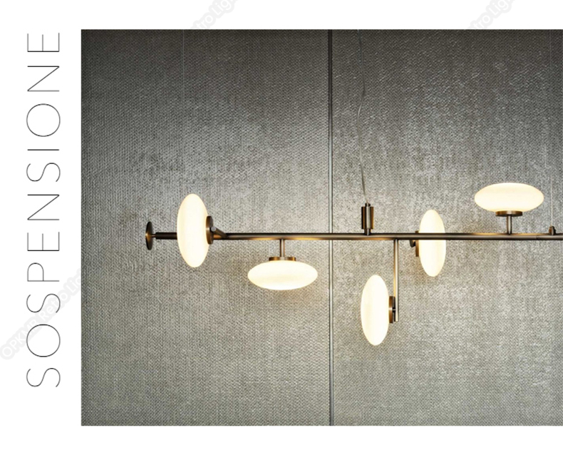 Modern Glass Chandelier For Dinning Room Nordic Kitchen Island Chandelier(WH-MI-458)