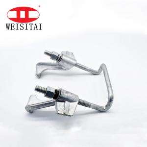 China D12 H20 Timber Beam Clamp Formwork Accessories Electro Galvanized wholesale