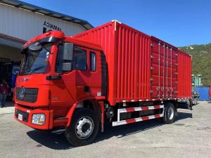 China SHACMAN L3000 Van Cargo Truck 4x2 240Hp EuroII Commercial Cargo Truck wholesale
