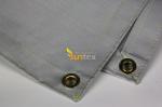 1.2x1.2m Suntex Coated Fiberglass Fabric Fireproof Test