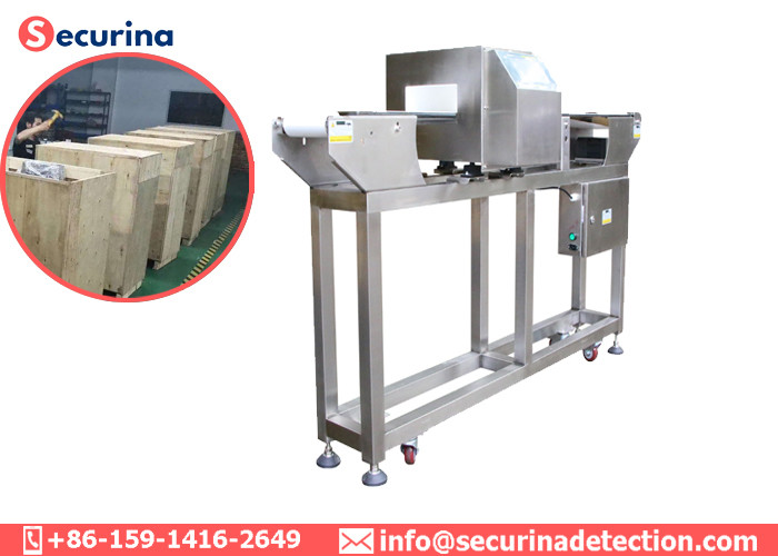 250kg Waterproof Metal Detector For Food Industry Conveyor Belt Type