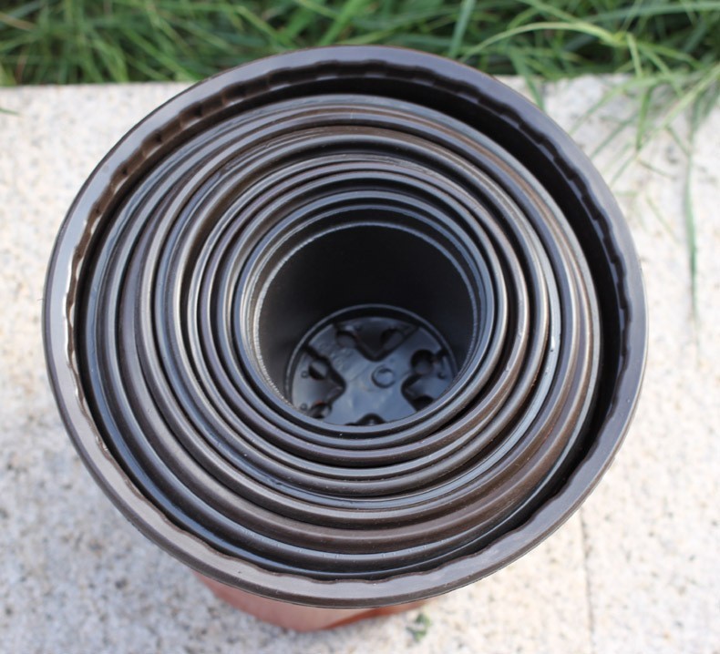 Hot Selling Round Box Soft Hydroponic Fresh Flower Pot Aging resistant