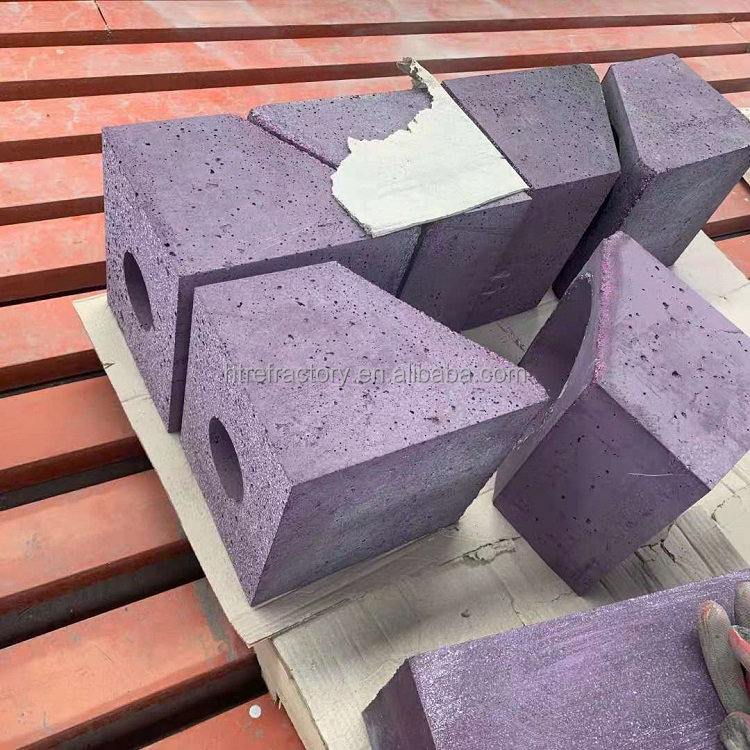 18% Apparent Porosity Alumina Cement Chrome Corundum Refractory Fire Brick for Furnace