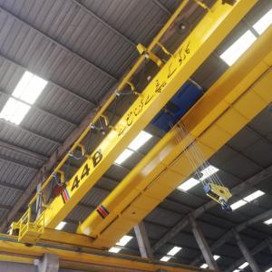 China 10T Workshop Double Girder Eot Crane , Travelling Bridge Crane With LED Load Displayer wholesale