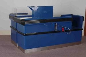 China Professional Supermarket Checkout Counter Powder Coating Surface Treatment wholesale