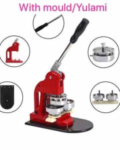 China badge machine with round 44 &amp; 58mm mold/moulds wholesale