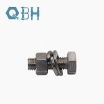 304 stainless steel outer hexagon gasket screw cap bolts M3-M24 bolts and nuts