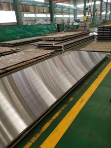 China 317H 0.5mm 201 Stainless Steel Sheet Brushed / No.4 / HL Surface 317 SS Plate wholesale