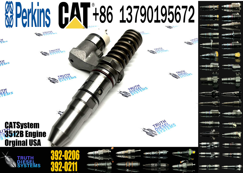 diesel engine parts Common rail injector 392-0206 392-0216 392-0217 392-0219 20R-3477 20R-3483 20R-0849 20R-1264