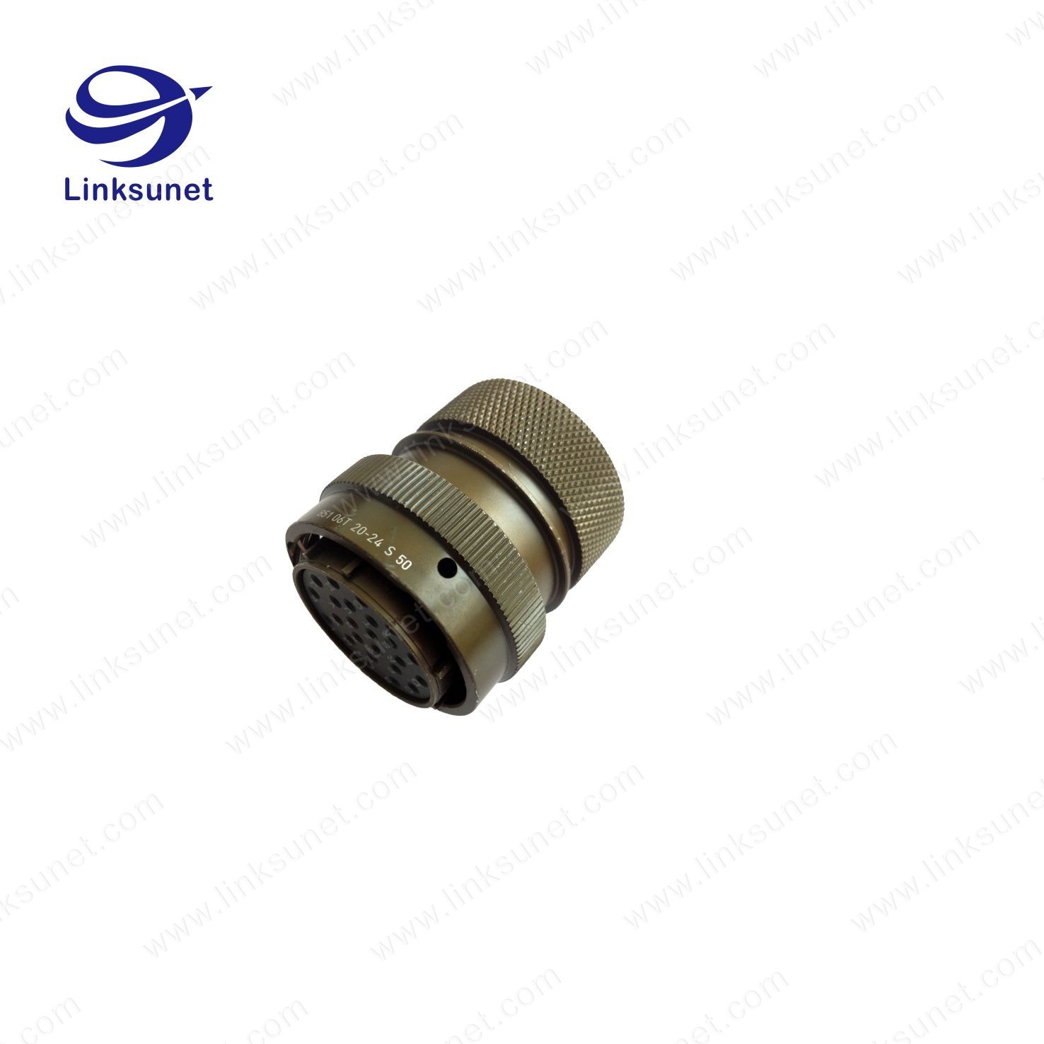 Female PT08E - 20 - 26P Industrial Amphenol Cables 19P 90 Degrees Lead Free