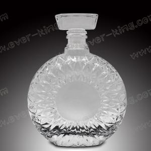 China 750 ml White Flint Nordic Style Vodka Glass Bottle wholesale