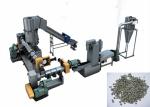 PP / PE Plastic Pelletizing Equipment , Water Ring Waste Plastic Recycling