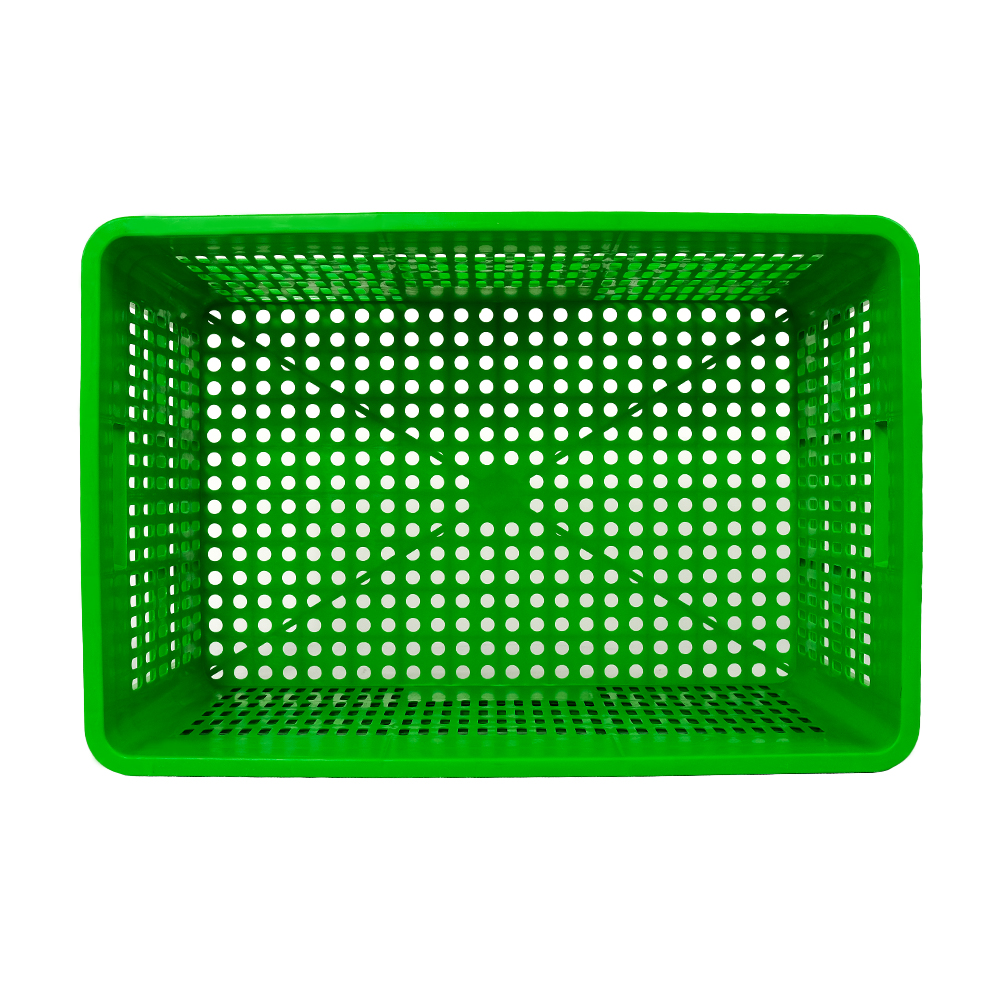 Mesh Stackable Moving Crate Foldable Eco-Friendly Vented Basket for Moving and Storage