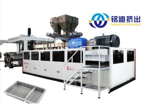China Furniture Veneer Sheet Production Line PP EVA PS Sheet Plastic Extruder Machine wholesale