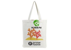 China Heavy Duty Cotton Canvas Shopping Bags Tote Style Custom Printed Lightweight wholesale